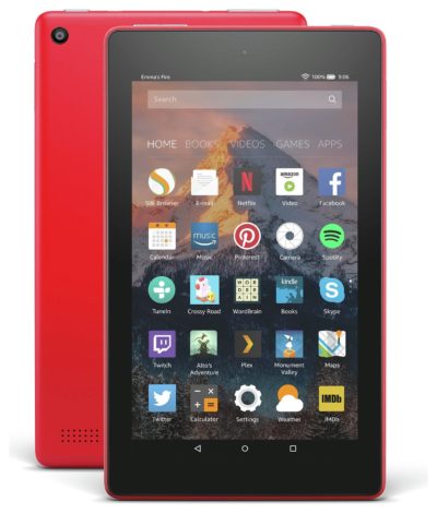 Amazon Fire 7 Alexa 7 Inch 8GB Tablet - Punch Red.